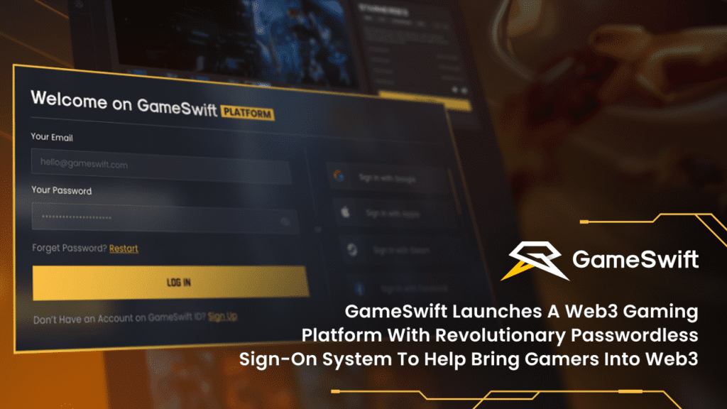 gameswift-launches-a-web3-gaming-platform-with-revolutionary-passwordless-sign-on-system-to-help-bring-gamers-into-web3