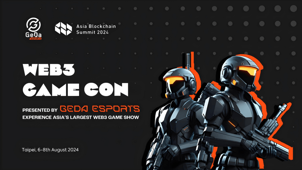 web3-game-con:-the-world’s-largest-web3-game-show-debuts-at-abs2024-in-taipei